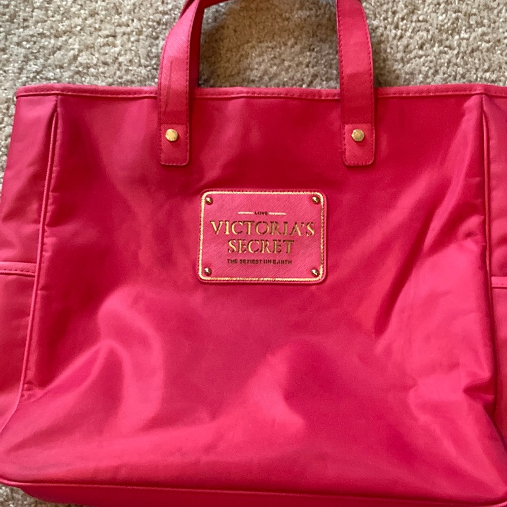 Hot Pink Victoria’s Secret Tote NWOT